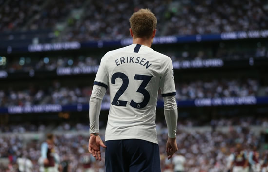 Tottenham received no offers for Christian Eriksen during summer/Player was not interested in Man United