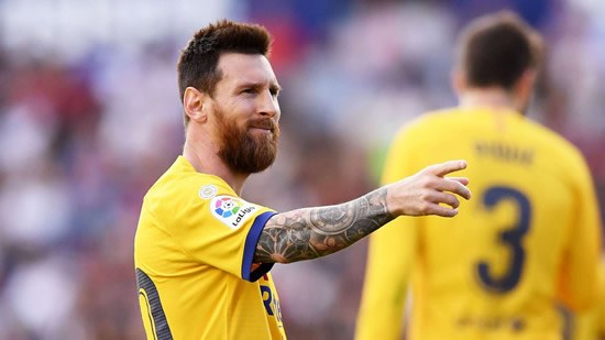 Messi alone cannot save Barcelona in error-ridden loss to Levante