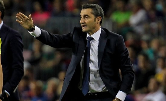 Barcelona coach Valverde: I've not thought of resigning