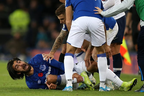 Spurs star Son breaks down in tears as Andre Gomes suffers broken and dislocated ankle which requires surgery