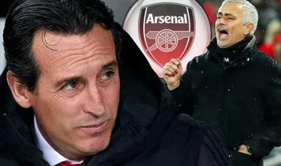 Arsenal boss Unai Emery issues four-word response when asked about Jose Mourinho rumours