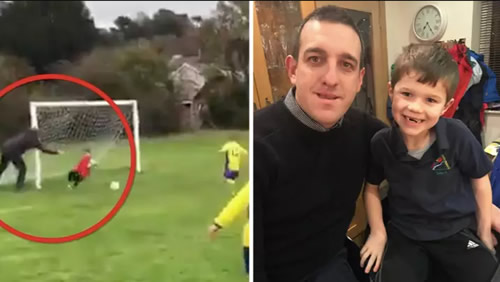 The Young Lad Pushed By His Father In Viral Video Is No Longer A Goalkeeper