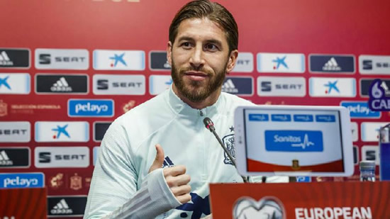 Sergio Ramos: It's not the right time for Spain to play in Barcelona
