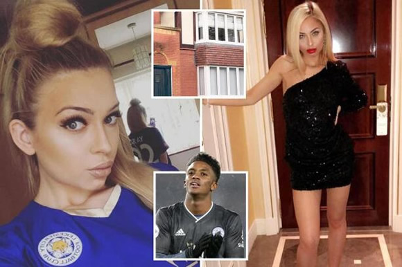 Leicester City star Demarai Gray's naked girlfriend & newborn baby threatened with machetes in daylight raid at his home