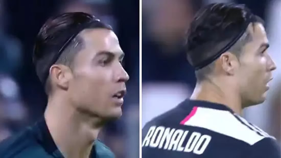 Cristiano Ronaldo Is Wearing A Hairband And Fans Can't Understand Why