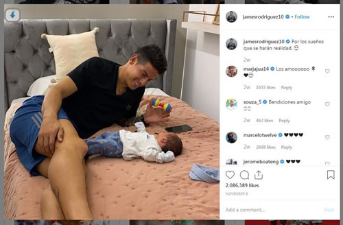 Shannon de Lima shows striking figure weeks after she and footie star James Rodriguez welcomed baby into the world