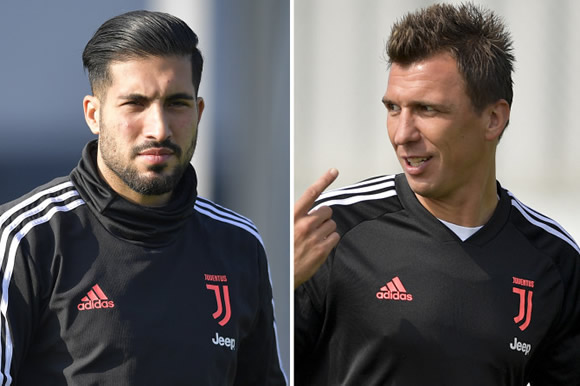 Dortmund join Man Utd in race for Juventus rejects Emre Can and Mario Mandzukic in bargain £26m transfer swoop