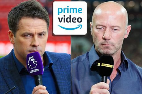 Amazon to keep Alan Shearer and Michael Owen apart after signing pair up for punditry