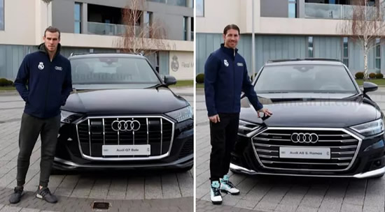 Real Madrid Players And Staff Given Audi Of Their Choice For Christmas