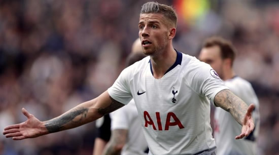 Toby Alderweireld insists he never considered leaving Tottenham after signing new deal
