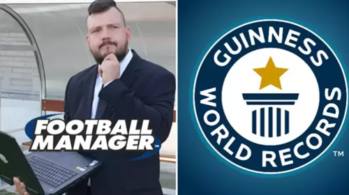 Football Fan Breaks Guinness World Record For Longest Football Manager Save