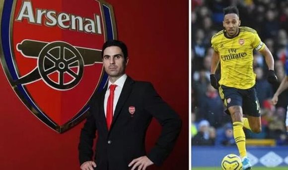 The four Arsenal players Mikel Arteta must offload in January - including Aubameyang