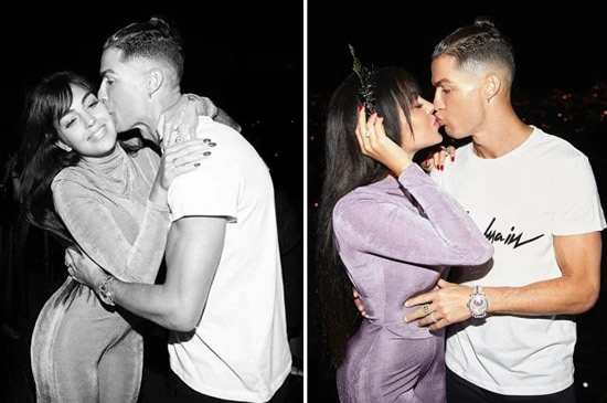 FELIZ ANO Cristiano Ronaldo and girlfriend Georgina Rodriguez send matching loved up Instagram messages as they ring in New Year