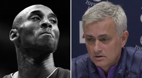 Jose Mourinho's poignant Kobe Bryant comments at first Tottenham press conference