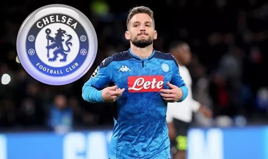 Chelsea set to make Dries Mertens deadline day transfer offer that Napoli cannot refuse