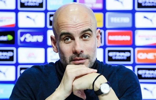 ON GUARD Man City sack fears for Pep Guardiola if they are knocked out of Champions League by Real Madrid