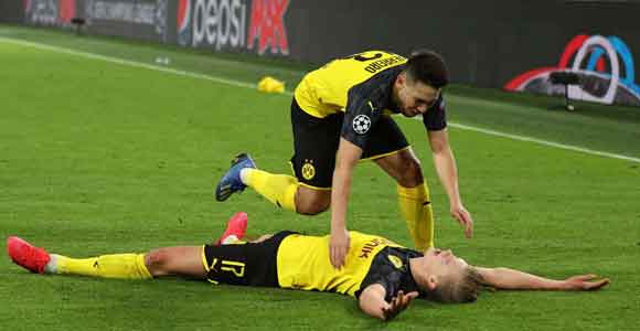 Borussia Dortmund 2-1 Paris Saint-Germain: Haaland brace stuns returning Tuchel