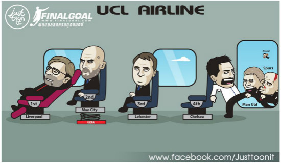 7M Daily Laugh - UCL airline week27