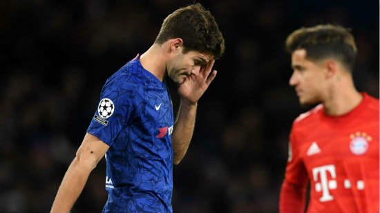 Outclassed: Lampard's Chelsea taught a harsh lesson by brilliant Bayern