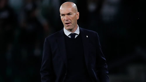 Zinedine Zidane takes responsibility for Real Madrid’s ‘worst game of the season’