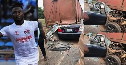 Ifeanyi George: Enugu Rangers, teammates pay tribute to Nigeria forward after another fatal road crash