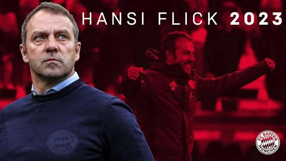 Bayern Munich manager Hansi Flick signs extension until 2023