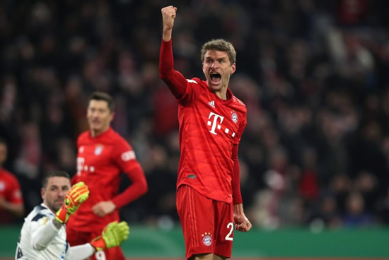 Thomas Muller signs new two-year contract extension with Bayern Munich, ending Manchester United transfer links
