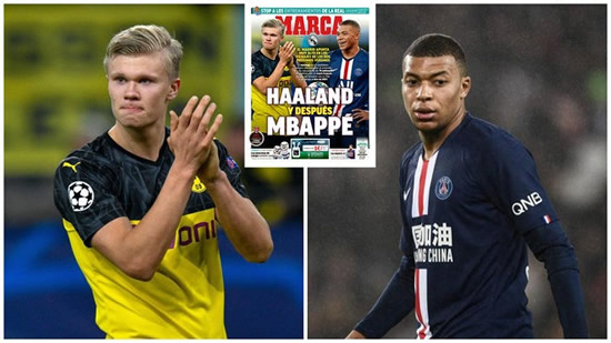 Real Madrid's ambitious plan: Haaland in 2020 and Mbappe in 2021