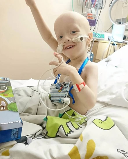 INSPURATION Boy, 4, battling cancer nets message from hero Harry Kane after beating coronavirus