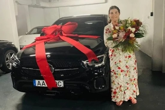 Cristiano Ronaldo gifts mum Dolores a sparkling new Mercedes for Mother's Day and hails 'special' Georgina Rodriguez