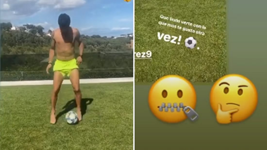 Luis Suarez silences those who claim he's overweight
