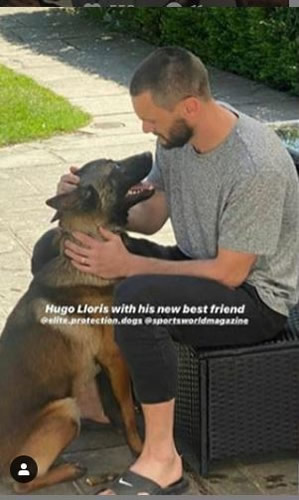 Tottenham goalkeeper Hugo Lloris pays whopping £15,000 for elite personal protection dog