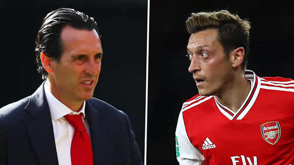 Emery slams Ozil's 'attitude and commitment' and claims Arsenal players didn't want him to be captain