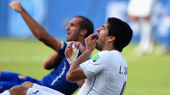 Chiellini reveals he admires Luis Suarez for 2014 World Cup bite during Italy v Uruguay clash