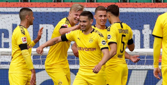Wolfsburg 0-2 Borussia Dortmund: Guerreiro, Hakimi secure scrappy win before Der Klassiker