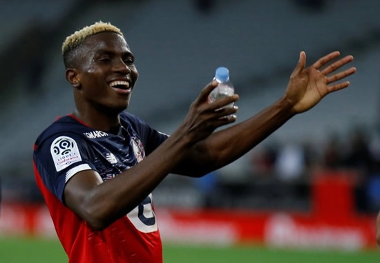 LILLE FRIEND Arsenal and Napoli in transfer fight for Victor Osimhen but Lille’s £50m asking price could prove problem for striker