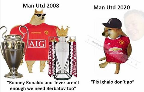 7M Daily Laugh - United then and now