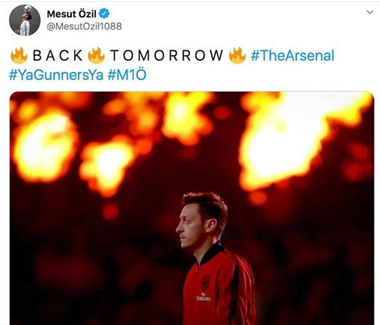 Mesut Ozil: Why is Arsenal star NOT in the squad to face Man City?