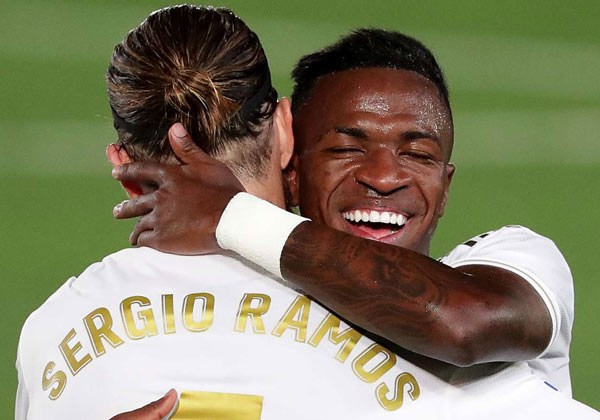 Real Madrid 2-0 Real Mallorca: Zidane's men regain summit through Vinicius and Ramos