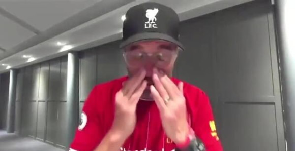 Jurgen Klopp in tears as he dedicates Liverpool ending 30-year title wait to Kenny Dalglish and Steven Gerrard