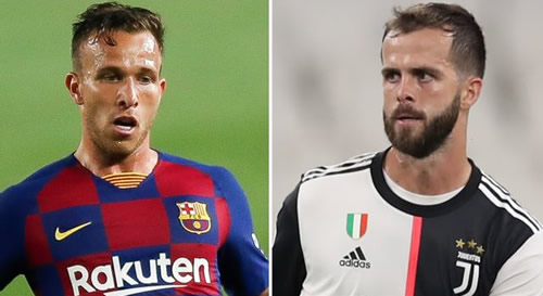 Arthur joins Juventus from Barcelona for €82m, Pjanic moves in other direction