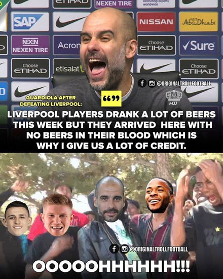 7M Daily Laugh - Man City 4 : 0 Liverpool