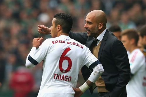 Manchester City won’t rival Liverpool for Thiago Alcantara transfer