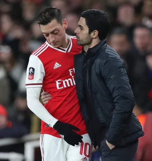 OZIL INTENTIONS Ozil planning Arsenal getaway and has told pals he will ONLY consider transfer to USA or Turkey after contract expires