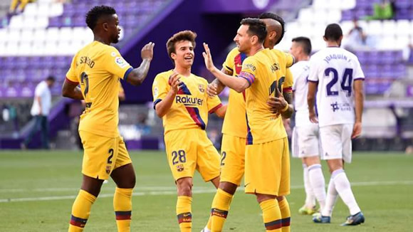 Messi sets new La Liga record for goals and assists during Barcelona's clash at Real Valladolid