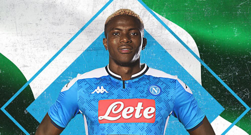 Napoli sign Nigeria forward Osimhen from Lille