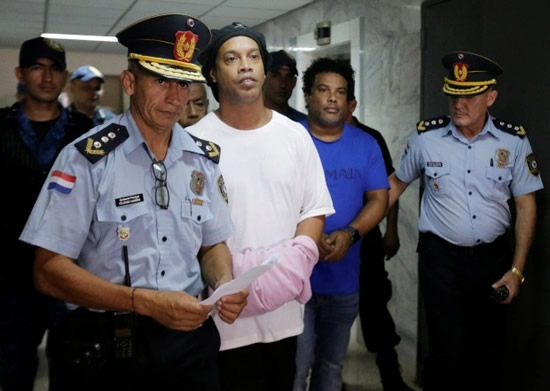 HEADING HOME Ronaldinho set to end five-month prison hell and return to Brazil after fake passport scandal
