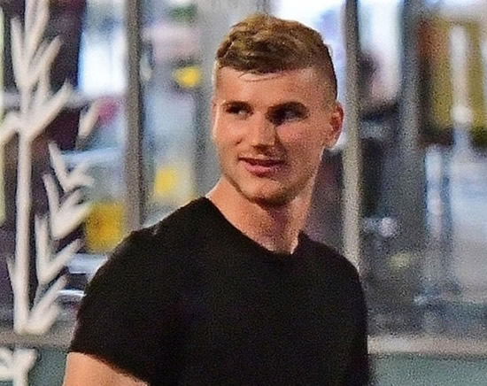 GRUB'S UP Chelsea star Werner and girlfriend Julia save £10 each with ‘Eat Out To Help Out’ at posh Mayfair restaurant Novikov