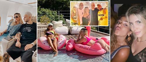 Inside Wanda and Icardi’s luxury Ibiza holiday from private jet to villa with infinity pool and night out with Neymar
