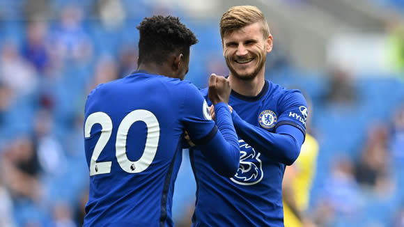 Chelsea's Timo Werner scores in debut against Brighton